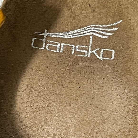 Dansko Reece Women's Burnished Leather Sandal W/ Cork Footbed Memory Foam Sz 10 - Picture 3 of 7